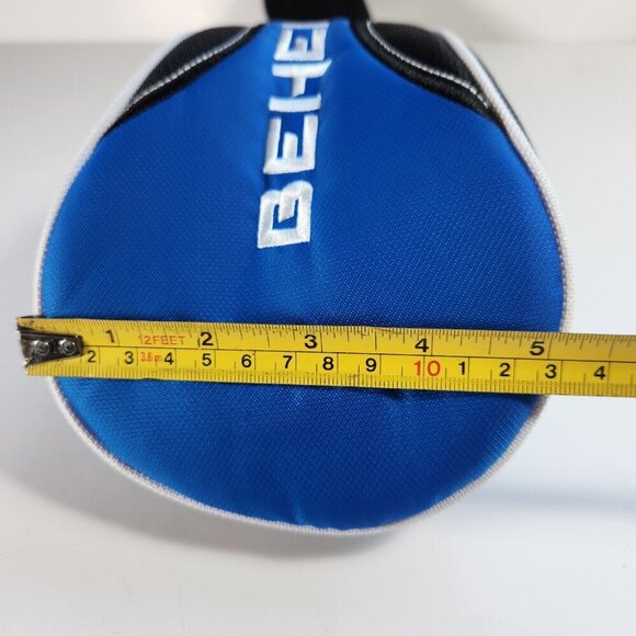 Golf Club Head Cover Intech Behemoth Driver [Black & Blue] 520cc Headcov… - Picture 7 of 8